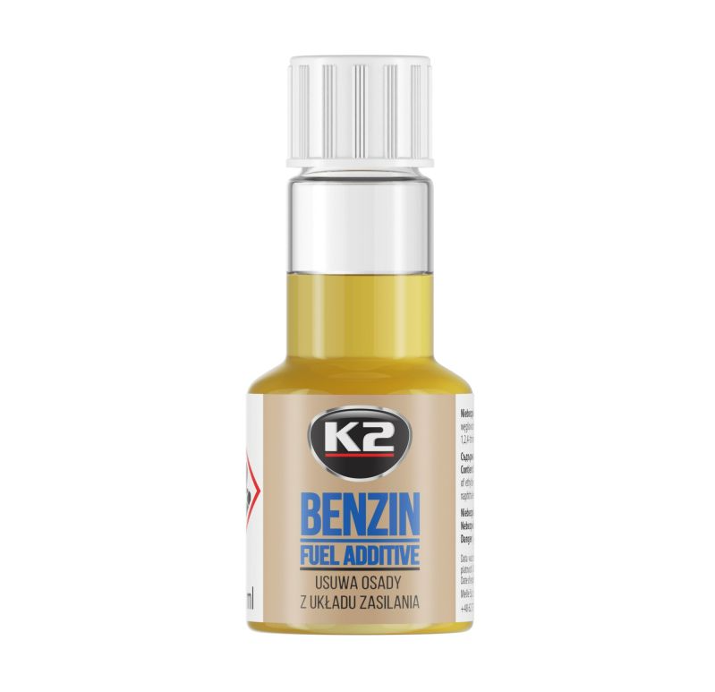 K2 Benzin 50ml - Gasoline Injector Cleaner