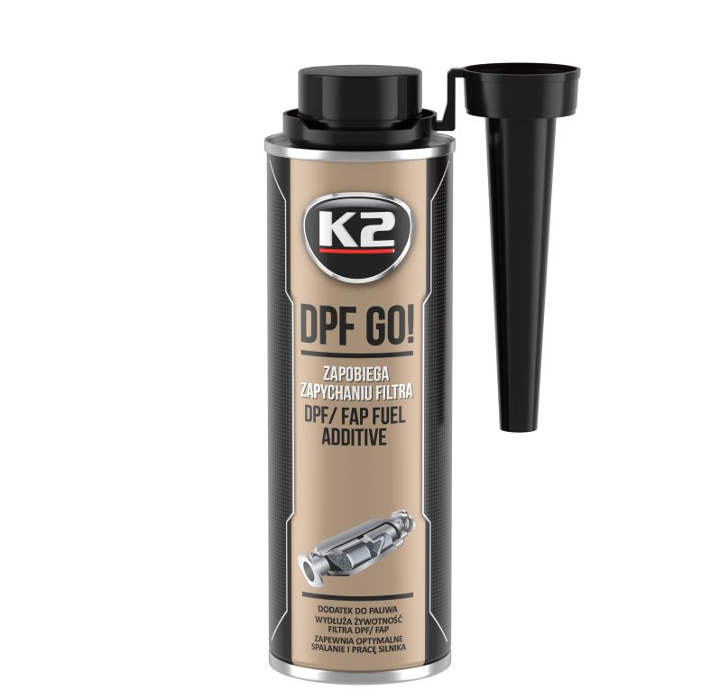 K2 DPF Go! 250ml - Diesel DPF Additive