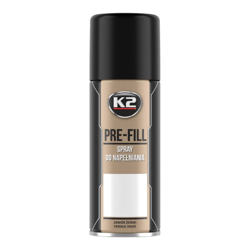 K2 Pre-fill 400ml - Pressurized Gas Spray Can (Empty)