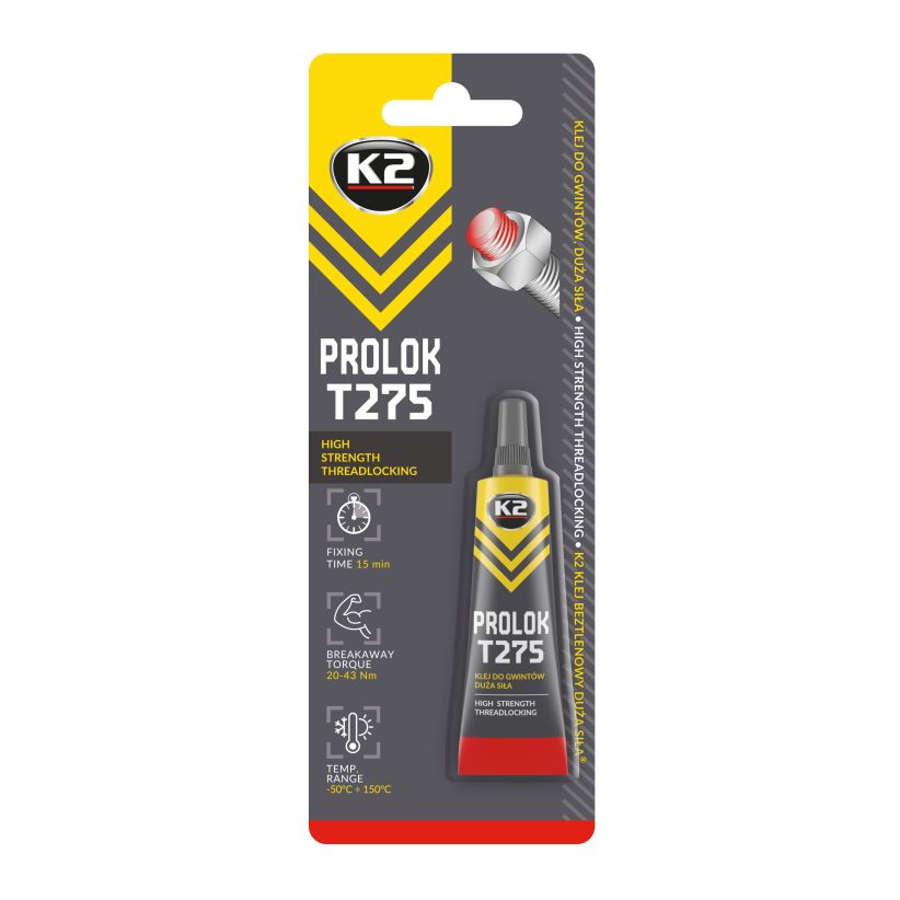 K2 Prolok HIGH 6ml - High-Strength Threadlocker