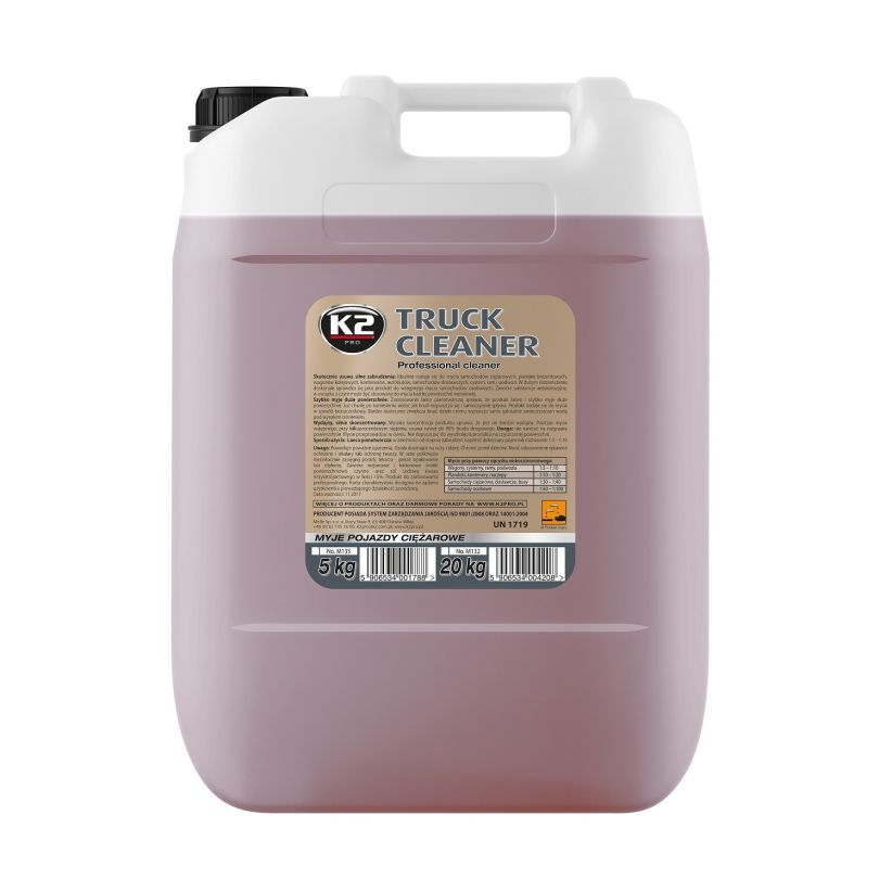 K2 Truck Cleaner 20kg - Active Foam Cleaner