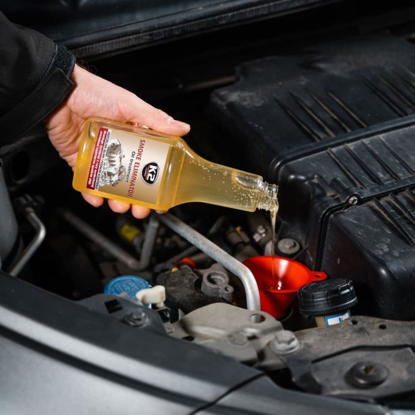 K2 Smoke Eliminator 355ml - Exhaust Smoke Reducer