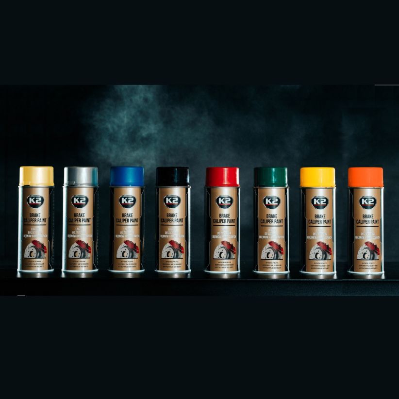 K2 Brake Caliper Paint 400ml - Caliper Spray Paint - Orange