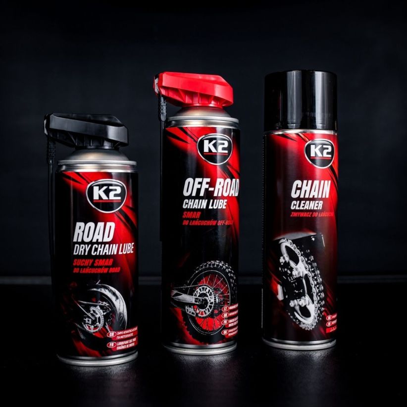 K2 Road Dry Chain Lube 400ml - Dry Chain Lubricant