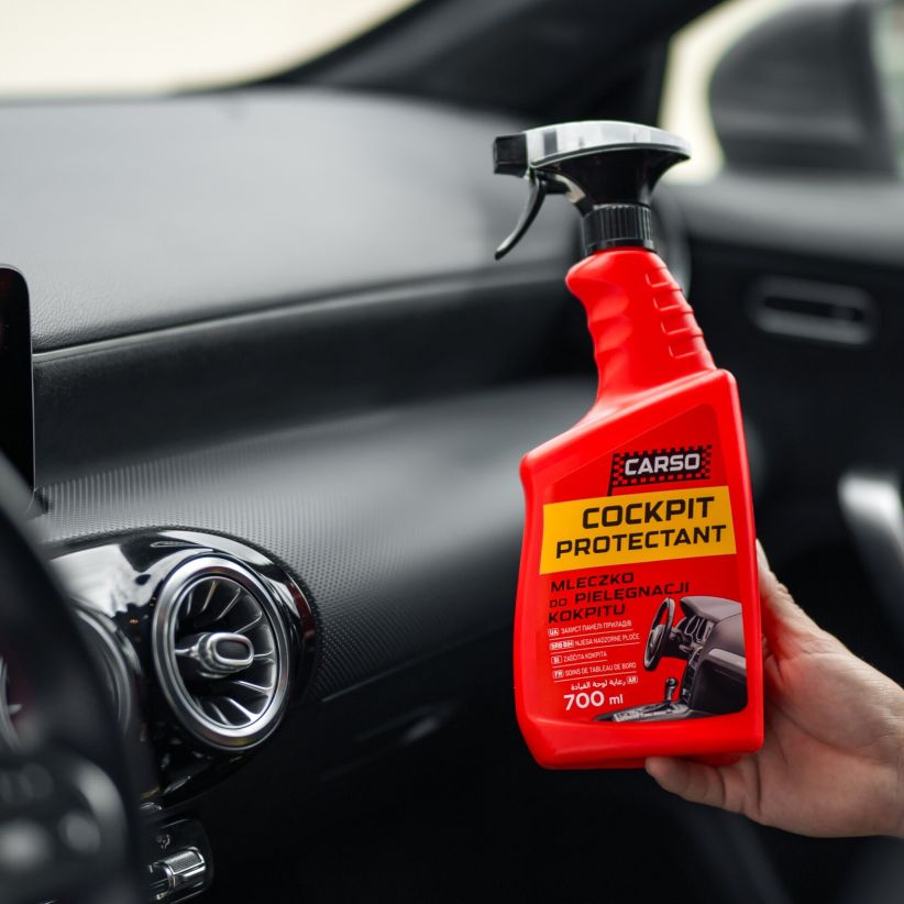 K2 Carso Blak 700ml - Matte Dashboard Cleaner
