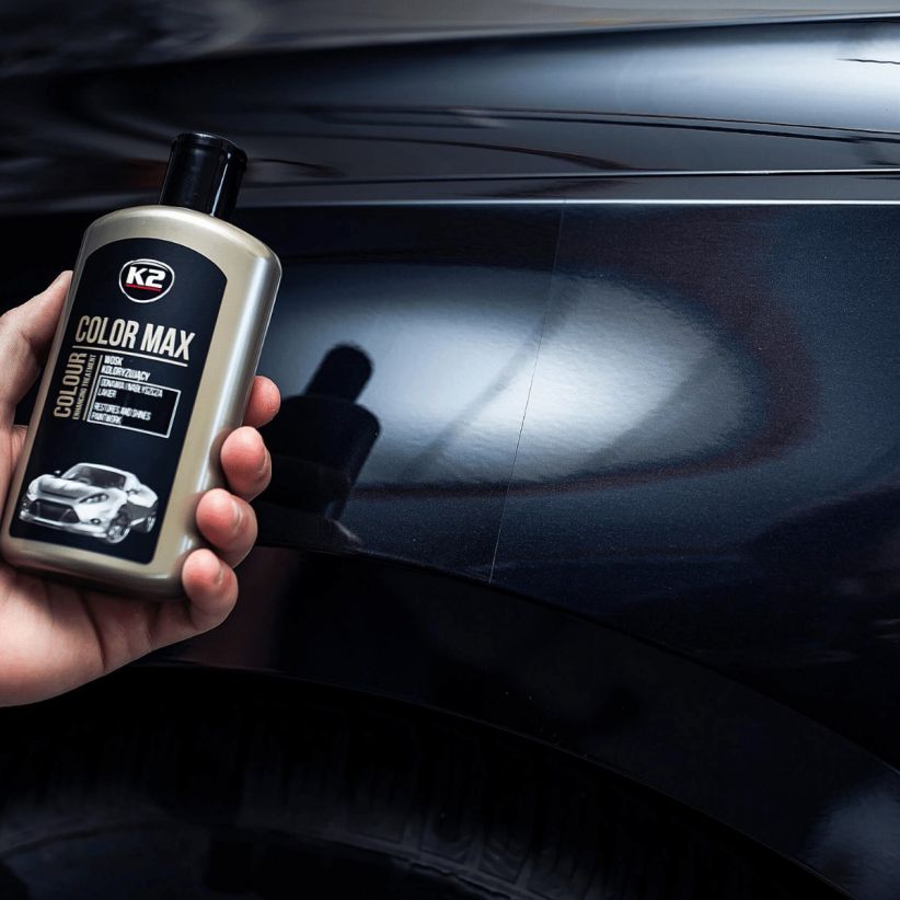 K2 Color Max 250ml - Colored Wax Polish - Black