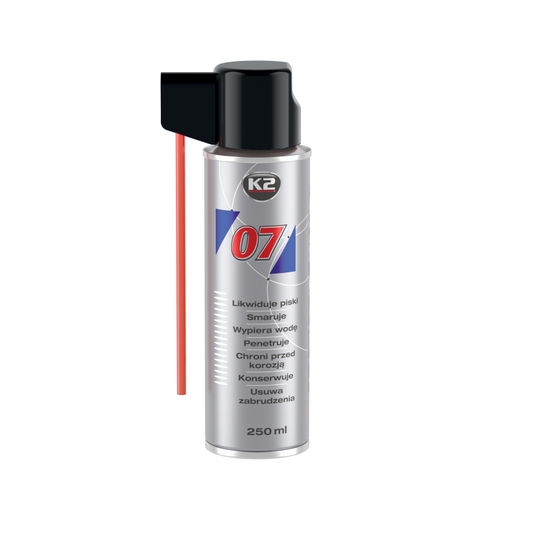 K2 07 250ml - Multi-Purpose Lubricant & Penetrant Spray