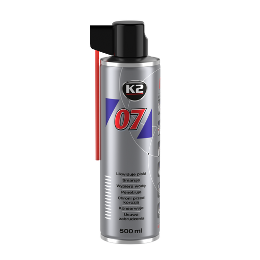 K2 07 500ml - Multi-Purpose Lubricant & Penetrant Spray
