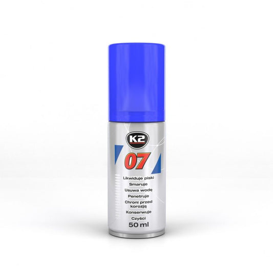 K2 07 50ml - Multi-Purpose Lubricant & Penetrant Spray