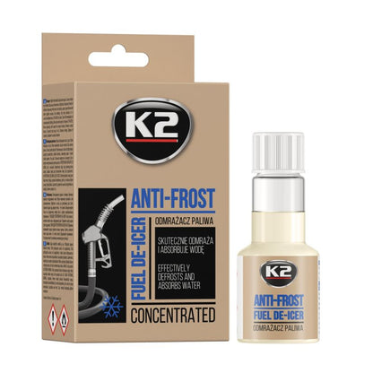 K2 Anti-Frost 50ml - Fuel De-icer Additive