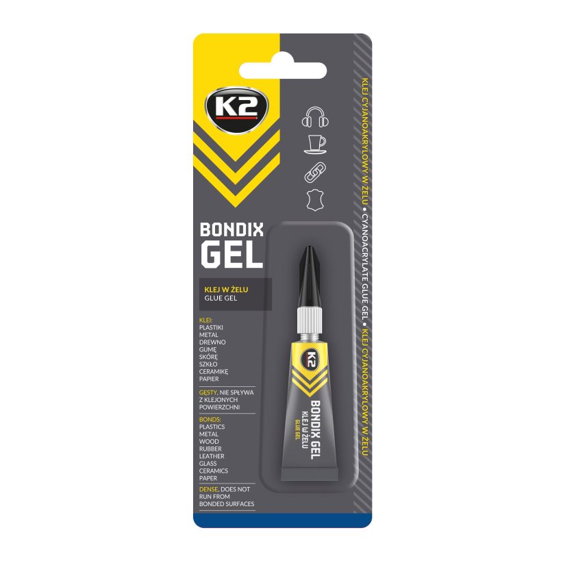 K2 Bondix Gel 3g - Instant Super Glue Gel