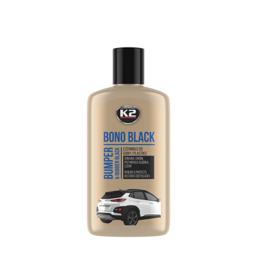 K2 Bono Black 250gr - Plastic & Rubber Restorer