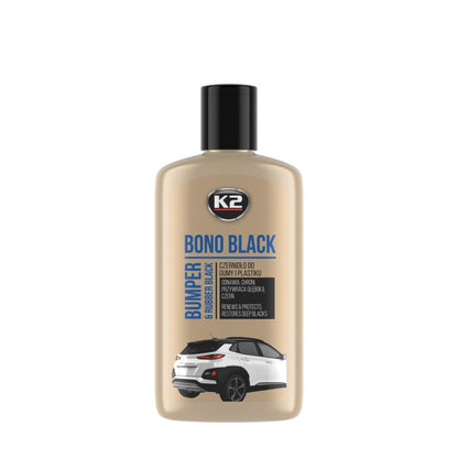 K2 Bono Black 250gr - Plastic & Rubber Restorer