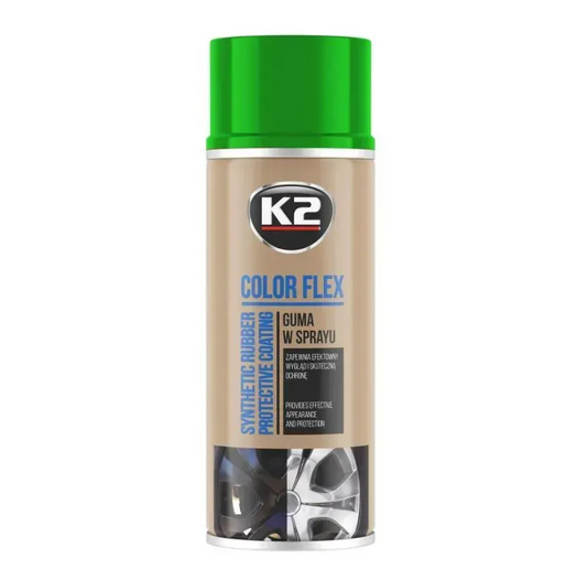 K2 Color Flex 400ml - Light Green Peelable Rubber Paint