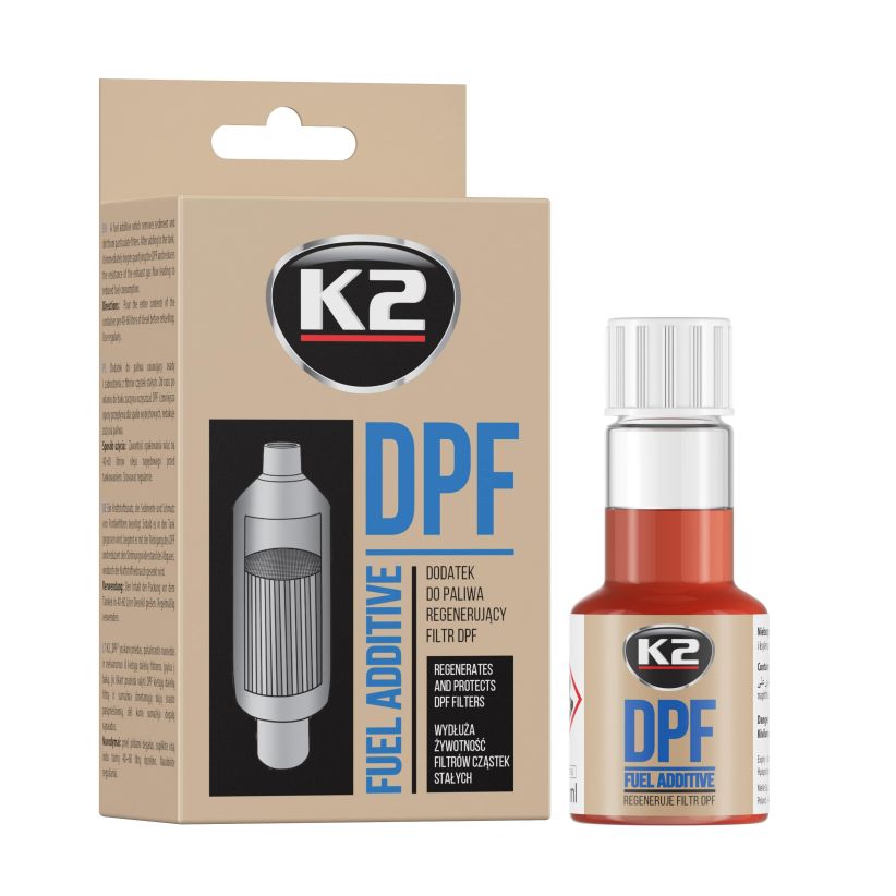 K2 DPF 50ml - Diesel Particulate Filter Cleaner