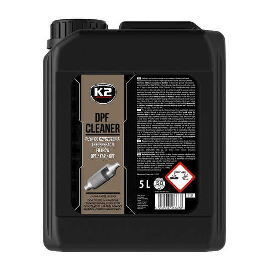 K2 DPF Cleaner 5L - Diesel Particulate Filter Cleaning Solution