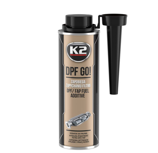 K2 DPF Go! 250ml - Diesel DPF Additive
