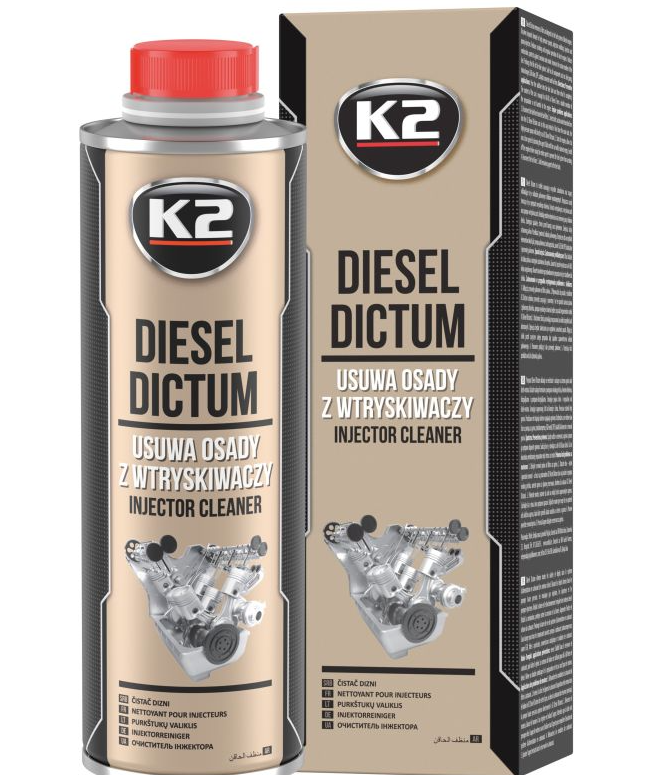K2 Diesel Dictum 500ml - Diesel Injector Cleaner