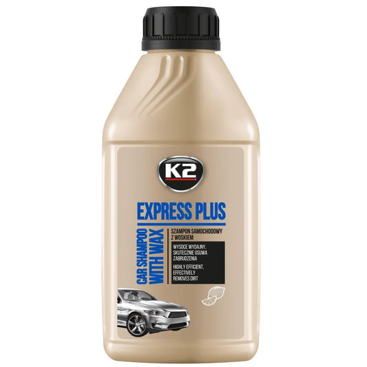 K2 Express Plus 0.5L - Car Shampoo with Wax