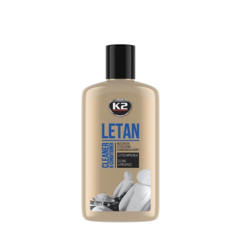 K2 Letan 250ml - 2-in-1 Leather Cleaner & Conditioner