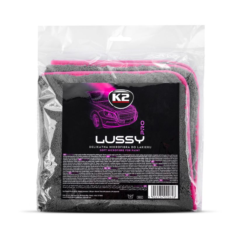 K2 Lussy PRO 40x40cm - Microfiber Polishing & Detailing Cloth