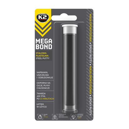 K2 Mega Bond 20g - Steel Repair Epoxy Putty