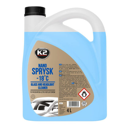K2 Nano Spray -18°C 4L - Winter Windshield Fluid
