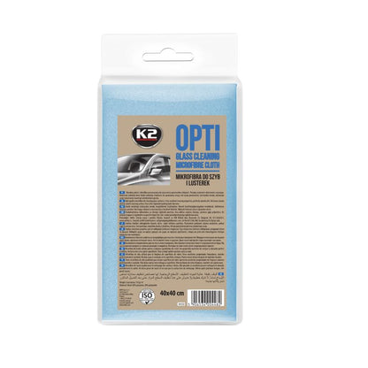 K2 Opti 40x40cm - Glass Cleaning Microfiber Cloth