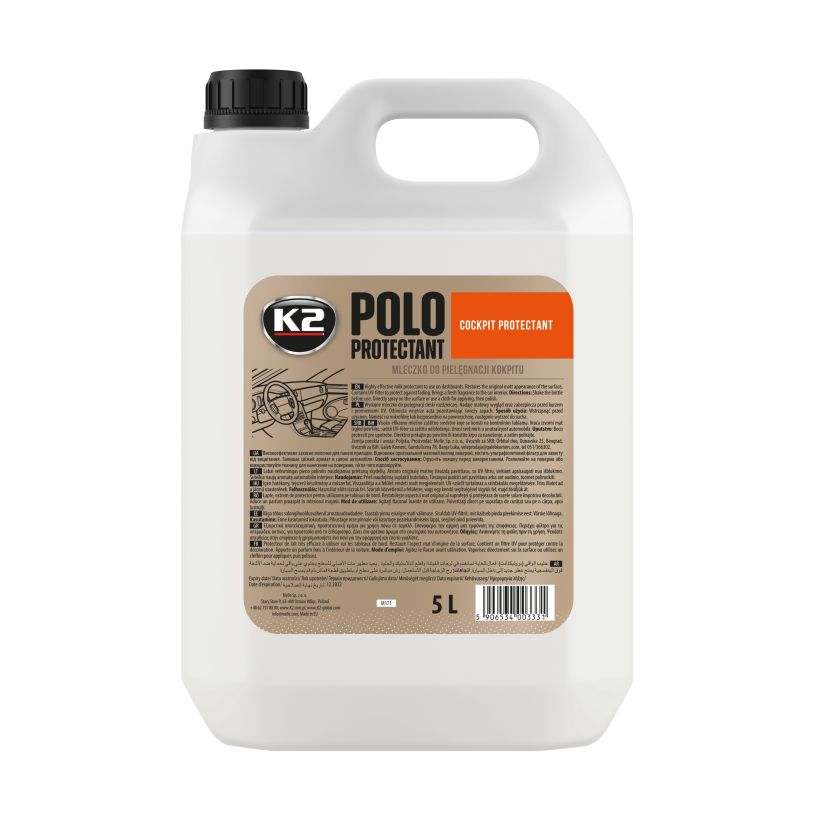 K2 Polo Protectant 5L - Dashboard Care Solution
