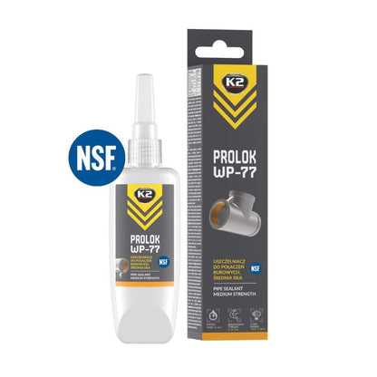 K2 Prolok WP-77 50ml - Anaerobic Pipe Thread Sealant