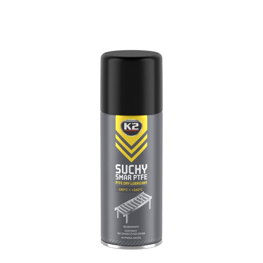 K2 PTFE Dry Lubricant 400ml - PTFE Dry Lubricant Spray