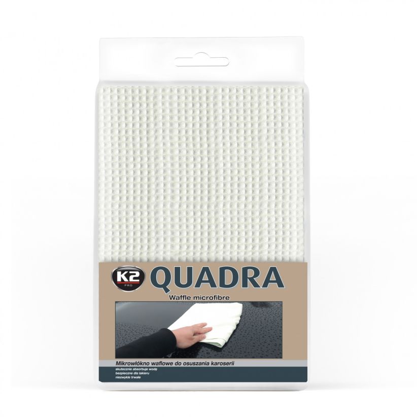 K2 Quadra 60x90cm - Waffle Weave Drying Towel