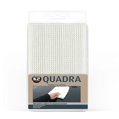 K2 Quadra 60x90cm - Waffle Weave Drying Towel
