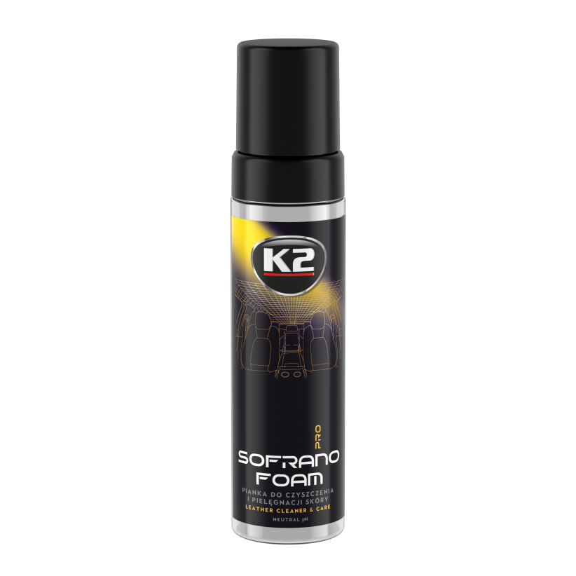 K2 Sofrano Foam Pro 200ml - Leather Cleaning Foam