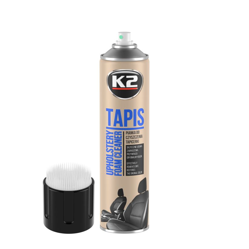 K2 Tapis 600ml - Upholstery Cleaner with Brush