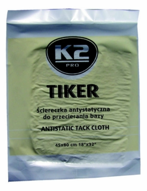K2 Tiker 45x80mm - Anti-Static Wipes for Painting