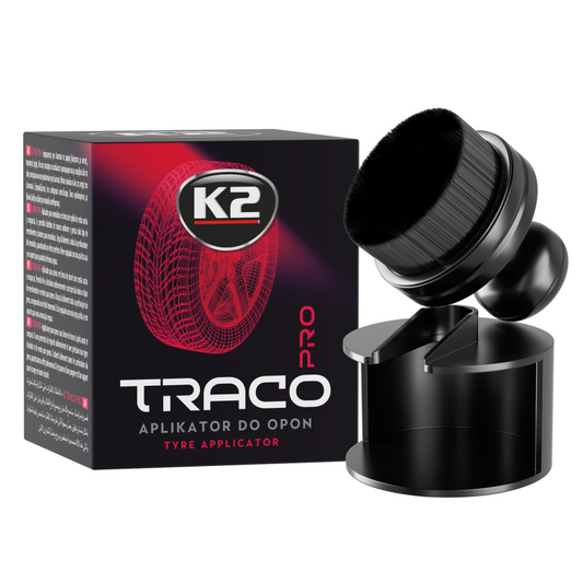 K2 Traco PRO - Dense Bristle Tire Applicator Brush
