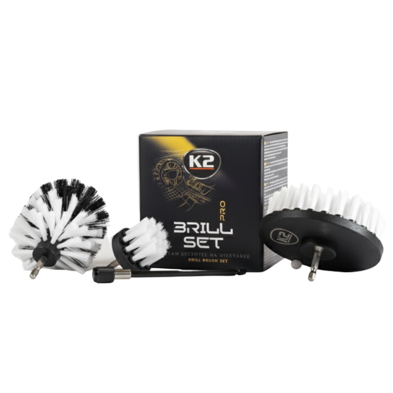 K2 Brill PRO - Professional Drill Brush Set