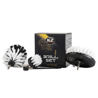 K2 Brill PRO - Professional Drill Brush Set