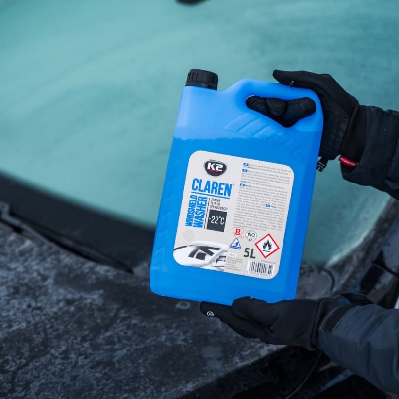 K2 Claren -22°C 5L - Winter Windshield Fluid