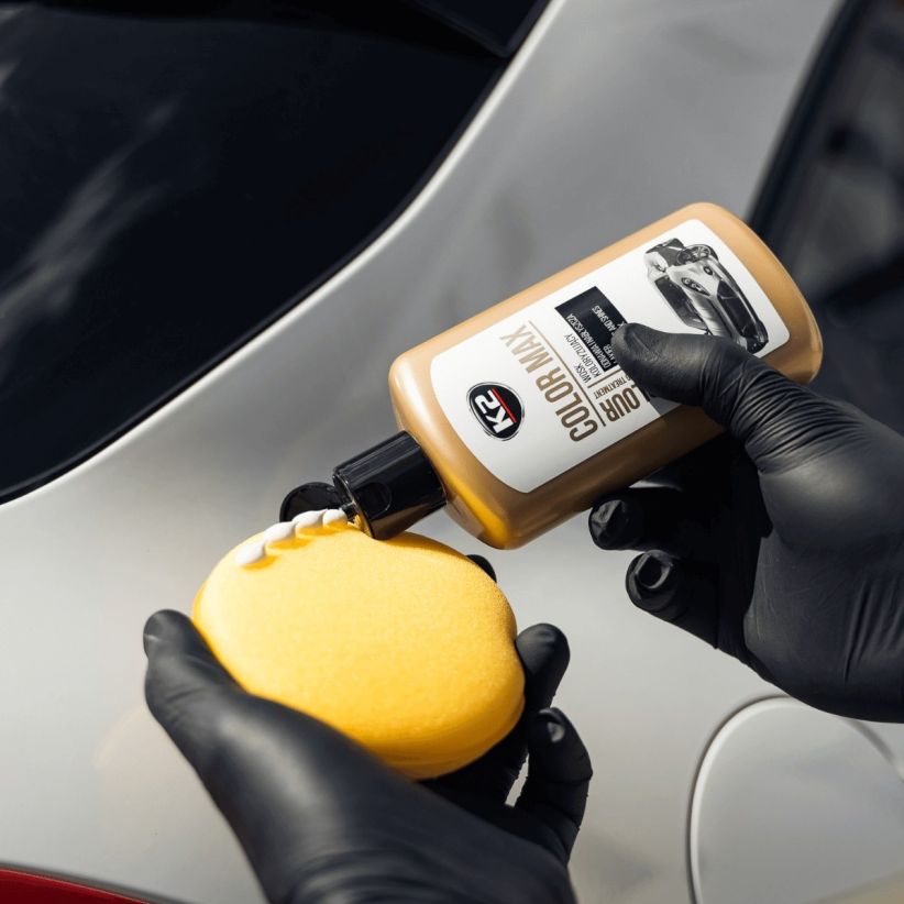 K2 Color Max 250ml - Colored Wax Polish - White