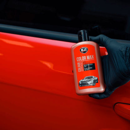K2 Color Max 250ml - Colored Wax Polish - Red