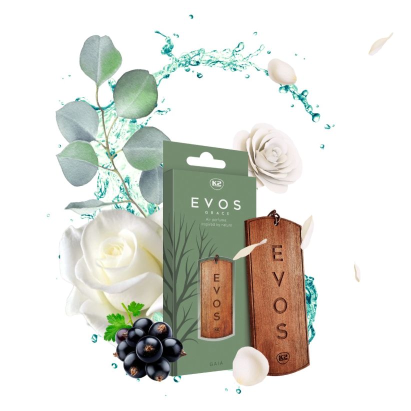K2 Evos Grace - Wooden Pendant Car Air Freshener