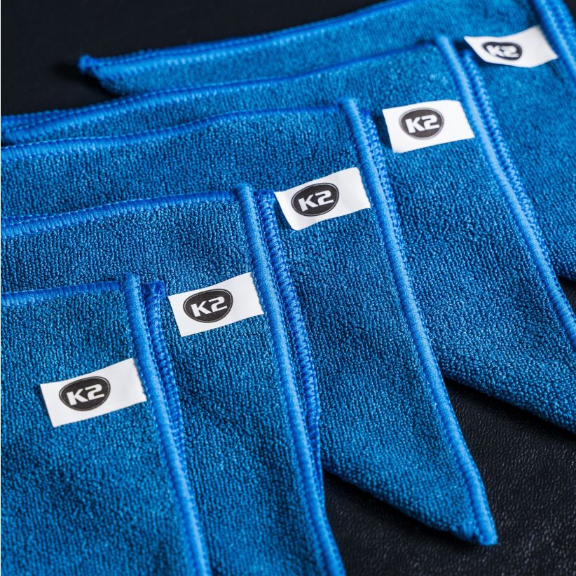 K2 LCD Cleaning Microfiber Cloths - 5 Pack