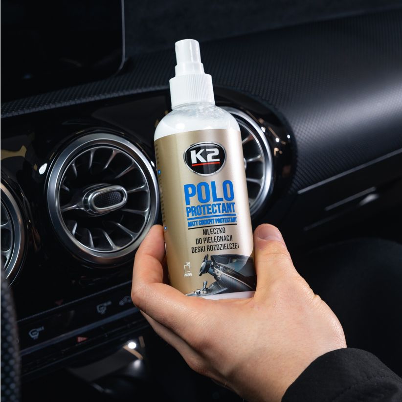 K2 Polo Protectant Mat 250ml - Dashboard & Plastic Protectant