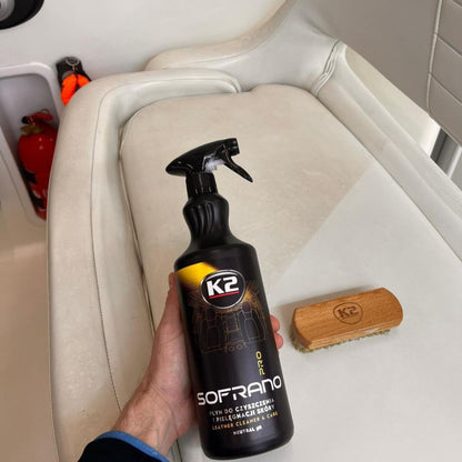 K2 Sofrano Pro 1L - Professional Leather Cleaner & Care