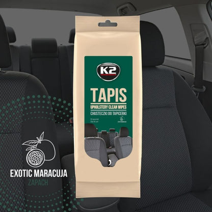 K2 Tapis Wipes - Upholstery Cleaning Wipes