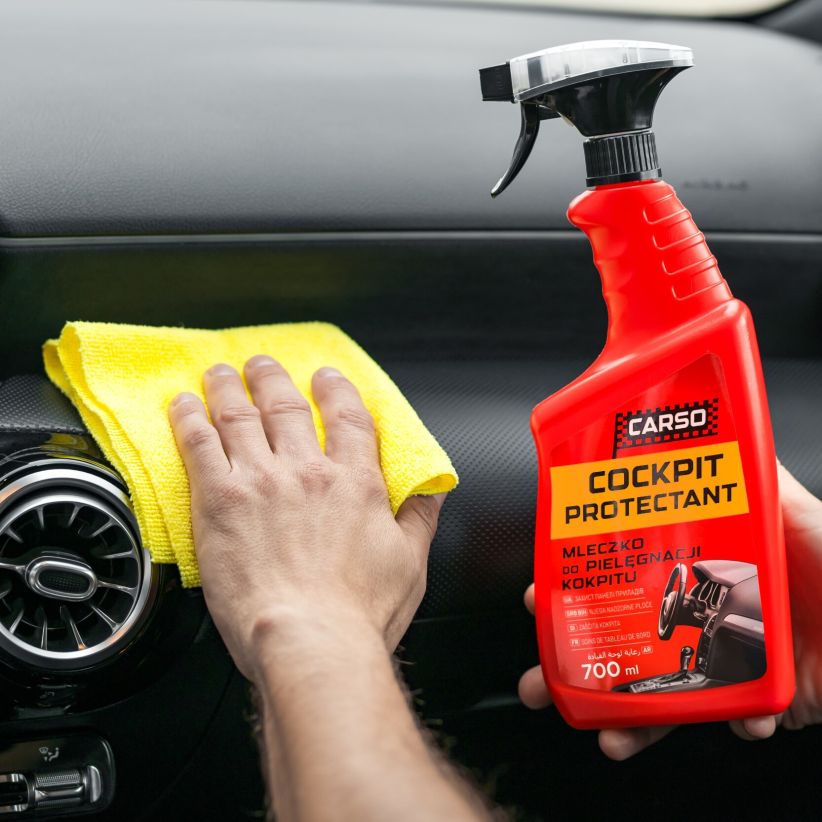 K2 Carso Blak 700ml - Matte Dashboard Cleaner