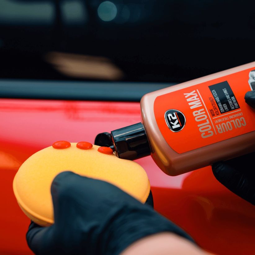 K2 Color Max 250ml - Colored Wax Polish - Red