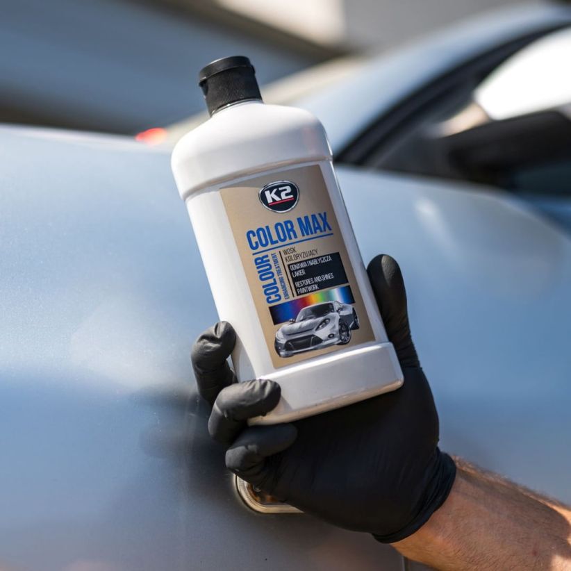 K2 Color Max 500ml - Colored Wax Polish - Silver